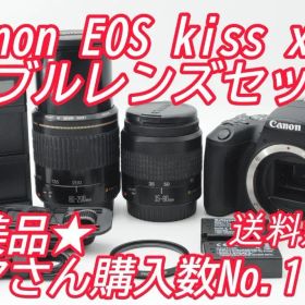●美品⑨●冬の大セール● Canon EOS Kiss x9 ダブルレンズ