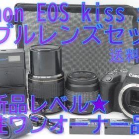 ●新品級③●冬ボーナスSALE● Canon EOS Kiss x9 ダブル