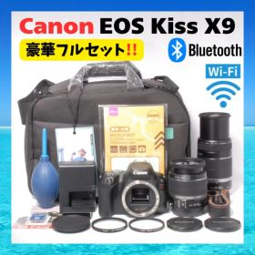 カメラデビューに最適⭐️Canon EOS Kiss X9⭐️Wi-Fi機能搭載