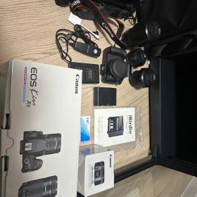 Canon EOS Kiss X9 レンズ3点 除湿庫 3脚 カバン2点セット