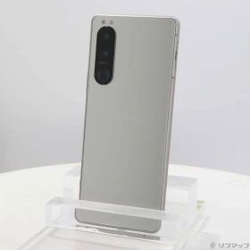 〔中古品〕 Xperia 5 III 128GB フロストシルバー SOG05 au SIMフリー【297】