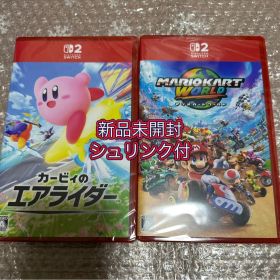 新品 カービィのエアライダー マリオカートワールド ニンテンドースイッチ2