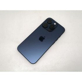 【中古】Apple 国内版 【SIMフリー】 iPhone 15 Pro 512GB ブルーチタニウム MTUL3J/A【宇田川】保証期間１ヶ月【ランクC】