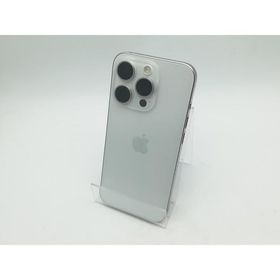 【中古】Apple 国内版 【SIMフリー】 iPhone 15 Pro 128GB ホワイトチタニウム MTU83J/A【柏】保証期間１ヶ月【ランクB】