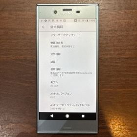 u*a様 Xperia XZs アイスブルー 特記事項なし