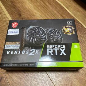 エムエスアイ(msi)のMSI ビデオカード GEFORCE RTX 3060 VENTUS 2X 12(PCパーツ)