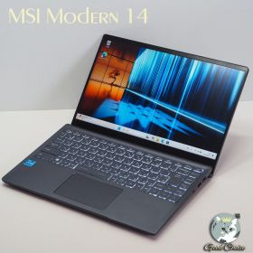 MSI Modern 14、Windows 11Pro、i3-1115G4、整備番号MI0802