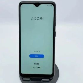 [美品]ドコモ SC-56B Galaxy A22 5G ブラック SIMフリー