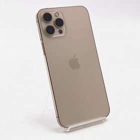 アップル(Apple)の【全額返金保証】【最速発送】Apple iPhone iPhone 12 Pro Max 256GB ゴールド SIMフリー 動作確認済(スマートフォン本体)