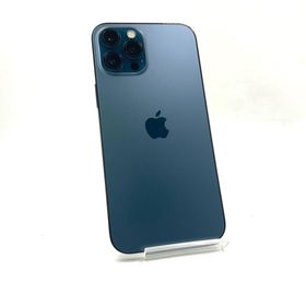 アップル(Apple)の【全額返金保証】【最速発送】Apple iPhone iPhone 12 Pro Max 256GB パシフィックブルー 動作確認済(スマートフォン本体)