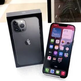 Apple(アップル) iPhone 13 Pro Max 128GB グラファイト MLJ43J/A SIMフリー/au○判定