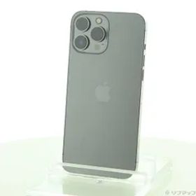 〔中古品〕 iPhone13 Pro Max 128GB グラファイト MLJ43J／A SIMフリー【258】