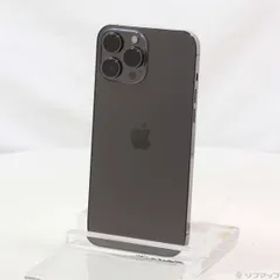 〔中古品〕 iPhone13 Pro Max 128GB グラファイト MLJ43J／A SIMフリー【368】