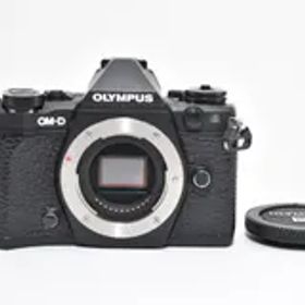 ★極上★ オリンパス OLYMPUS OM-D E-M5 Mark II ボディ ブラック 《ショット数8106回・ボディキャップ付き！》★完動品★ #73P54A510114