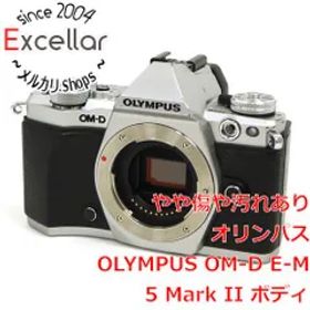 [bn:12] OLYMPUS 一眼レフ OM-D E-M5 Mark II ボディ シルバー 本体いたみ