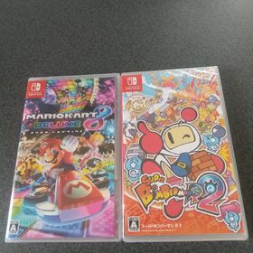 ニンテンドースイッチ(Nintendo Switch)のマリオカート8 デラックス + スーパーボンバーマン R 2(家庭用ゲームソフト)