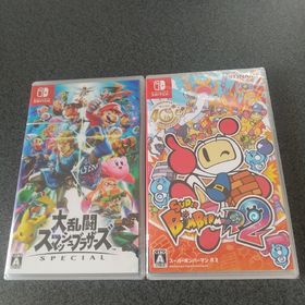 ニンテンドースイッチ(Nintendo Switch)の大乱闘スマッシュブラザーズ SPECIAL + スーパーボンバーマン R 2(家庭用ゲームソフト)