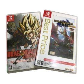 ゲームソフト 2点セット Nintendo Switch ニンテンドー スイッチソフト ドラゴンボール ゼノバース2 + モンスターハンターRISE 【中古】 22511R642