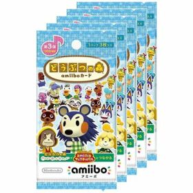 どうぶつの森amiiboカード第3弾(5パックセット)