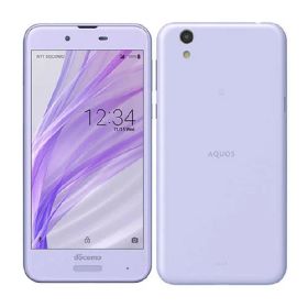 【中古】【安心保証】 AQUOS sense SH-01K[32GB] docomo フロストラベンダー