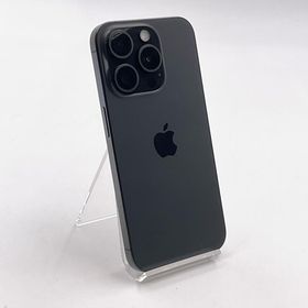 【全額返金保証】【最速発送】Apple iPhone iPhone 15 Pro 256GB ブラック SIMフリー 美品 動作確認済(スマートフォン本体)