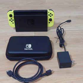 Nintendo Switch 本体 イエロー Joy-Con (箱無し)