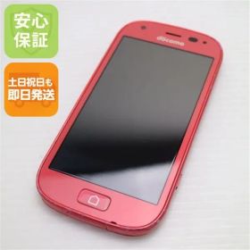 良品中古 F-04J らくらくスマートフォン4 ピンク 即日発送 スマホ DoCoMo 富士通 本体 白ロム 土日祝発送OK 04000