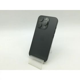 【中古】Apple 国内版 【SIMフリー】 iPhone 15 Pro 128GB ブラックチタニウム MTU73J/A【OSU301】保証期間1ヶ月【ランクB】
