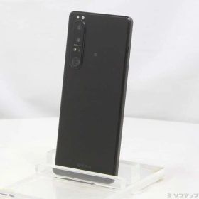 【中古】SONY(ソニー) Xperia 1 III 512GB フロストブラック XQ-BC42 SIMフリー 【344-ud】