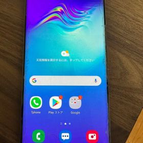 Galaxy S10+ 256GB 画面割れなし・フィルム浮きあり