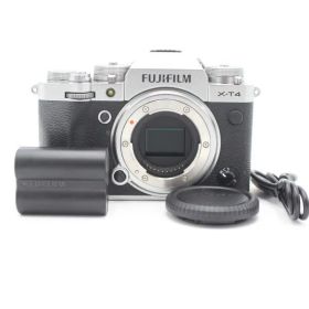 ショット数5475回！■ほぼ新品■ FUJIFILM 富士フイルム ミラーレス一眼カメラ X-T4ボディ シルバー X-T4-S ♯79014