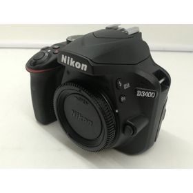 【中古】Nikon D3400 ボディ ブラック【札幌】保証期間１ヶ月【ランクB】