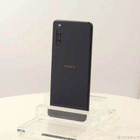 【中古】SONY(ソニー) Xperia 10 III 128GB ブラック SOG04 auロック解除SIMフリー 【297-ud】