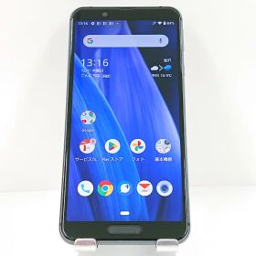 AQUOS sense3 SHV45 au ブラック 送料無料 本体 c15891 【中古】