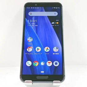 AQUOS sense3 SHV45 au ブラック 送料無料 本体 c15890 【中古】