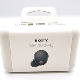 【28396】ソニー ワイヤレスイヤホン WF-1000XM5 ブラック black Apple iPhone イヤフォン iPad 音楽 動画 Bluetooth android ipod