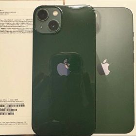【simロック解除済】Apple iPhone 13 グリーン 本体