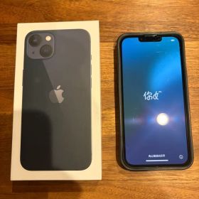 iPhone13 128GB 黒フィルム•ケース付き