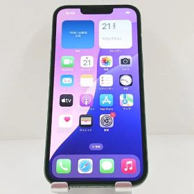 iPhone13 128GB au グリーン 送料無料 本体 c10718