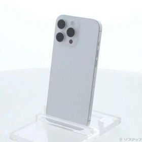 【中古】Apple(アップル) iPhone16 Pro Max 256GB ホワイトチタニウム MYWH3J／A SIMフリー 【344-ud】