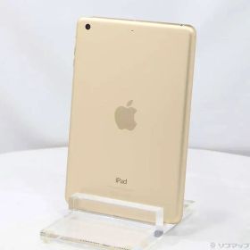 〔中古品〕 iPad mini 3 128GB ゴールド MGYK2J／A Wi-Fi【349】