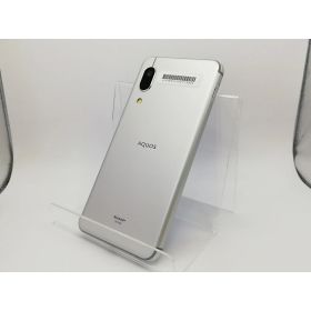 【中古】SHARP au 【SIMロック解除済み】 AQUOS sense3 basic シルバー 3GB 32GB SHV48【川崎駅前】保証期間1ヶ月【ランクB】