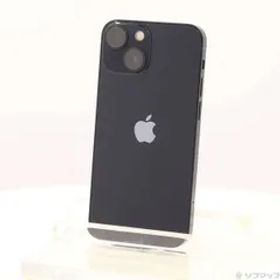 〔中古品〕 iPhone13 mini 128GB ミッドナイト MLJC3J／A SIMフリー 〔ネットワーク利用制限▲〕【344】