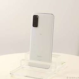 Galaxy S20 5G 128GB クラウドホワイト SCG01 auロック解除SIMフリー