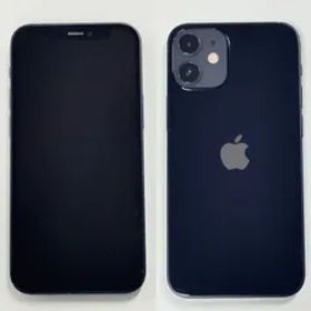 「訳あり・中古品」SIMフリー iPhone 12mini 256GB ブルー【管理番号：W073133】