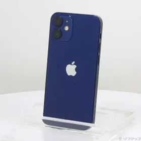 〔中古品〕 iPhone12 mini 128GB ブルー MGDP3J／A SIMフリー【377】