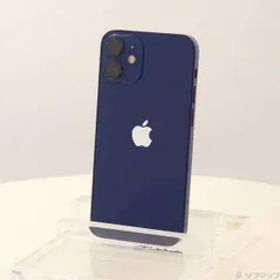 〔中古品〕 iPhone12 mini 128GB ブルー MGDP3J／A SIMフリー【262】