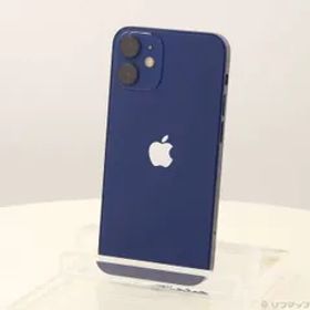 〔中古品〕 iPhone12 mini 128GB ブルー MGDP3J／A SIMフリー【269】