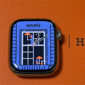 アップルウォッチ(Apple Watch)のApple Watch series9 HERMESシルバーステンレス 41mm(その他)