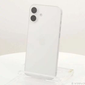 【中古】Apple(アップル) iPhone16 Plus 256GB ホワイト MXVH3J／A SIMフリー 【262-ud】